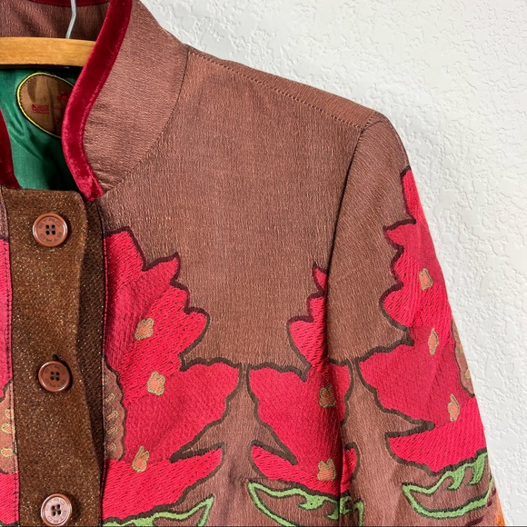 ETRO Western Officer Velvet Blazer Jacket - Picture 2 of 8